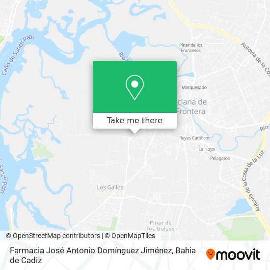 Farmacia José Antonio Domínguez Jiménez map