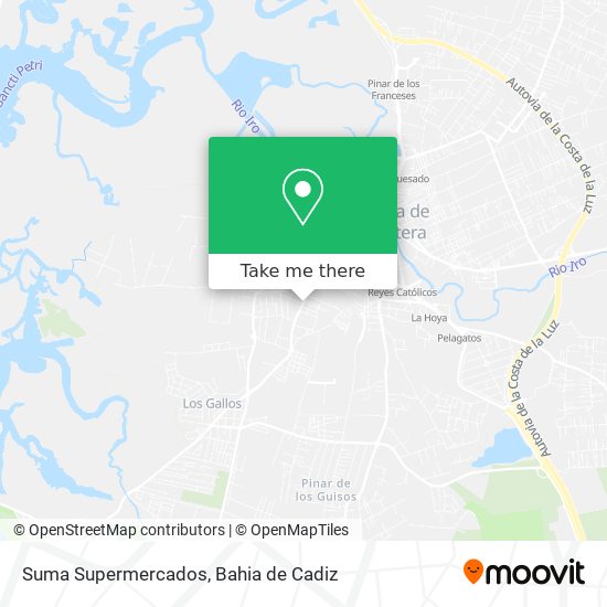 Suma Supermercados map