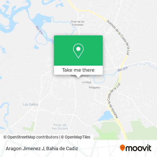 Aragon Jimenez J map