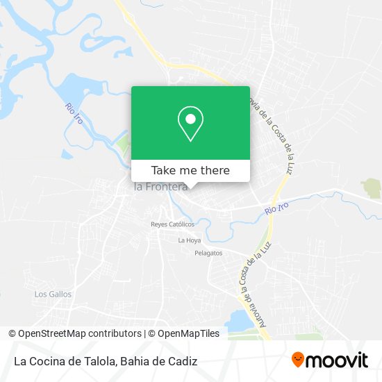 La Cocina de Talola map