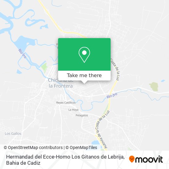 Hermandad del Ecce-Homo Los Gitanos de Lebrija map