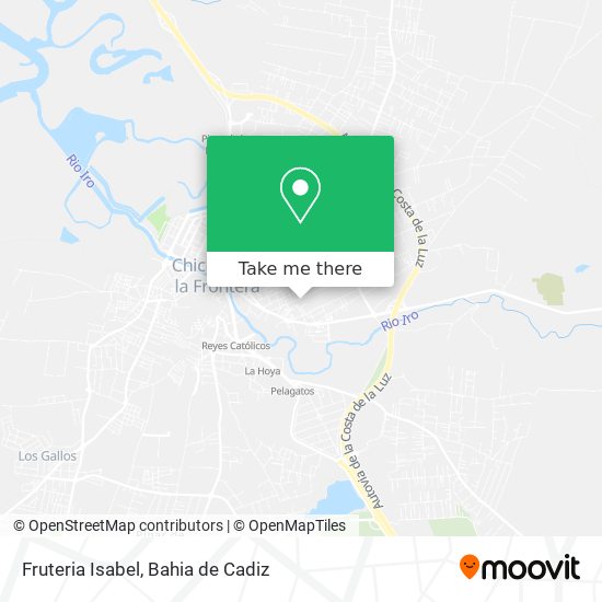 Fruteria Isabel map