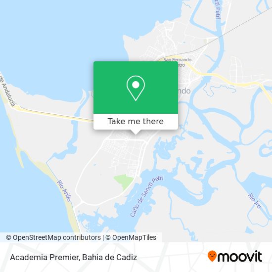 Academia Premier map