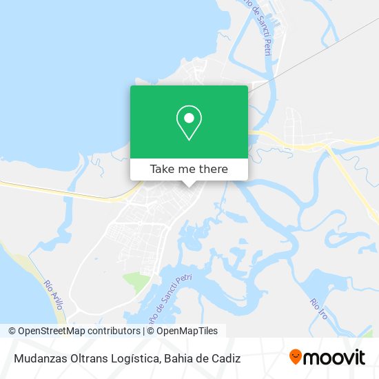 Mudanzas Oltrans Logística map