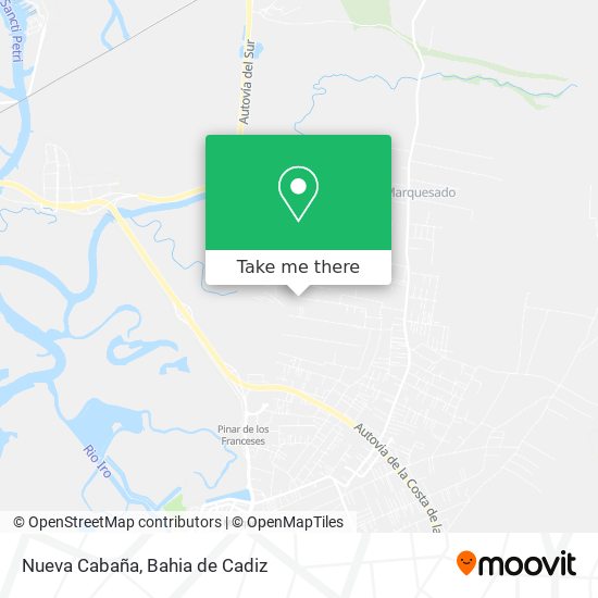Nueva Cabaña map