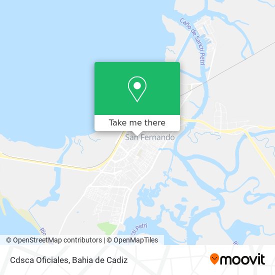 Cdsca Oficiales map