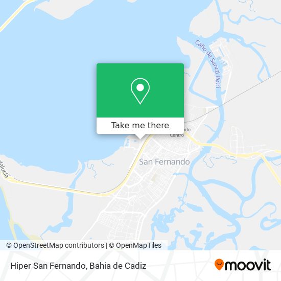 Hiper San Fernando map