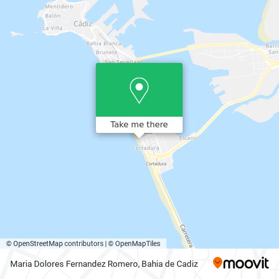 Maria Dolores Fernandez Romero map