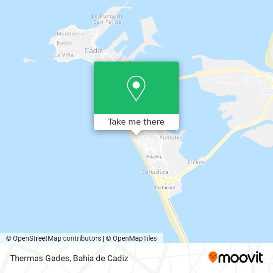 Thermas Gades map