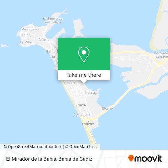 El Mirador de la Bahia map