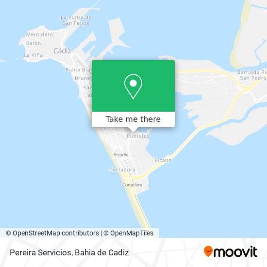 Pereira Servicios map