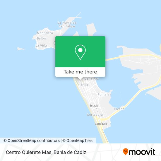 Centro Quierete Mas map