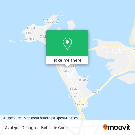 Azulejos Decogres map