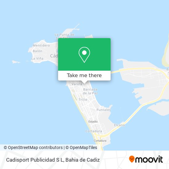 Cadisport Publicidad S L map