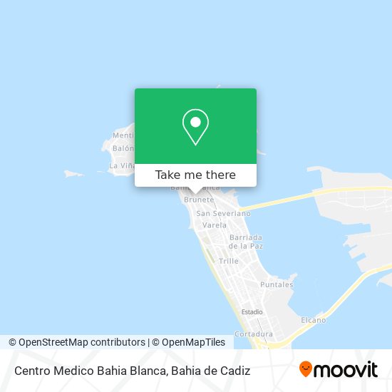 Centro Medico Bahia Blanca map
