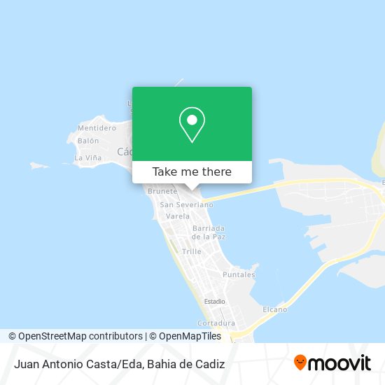 Juan Antonio Casta/Eda map
