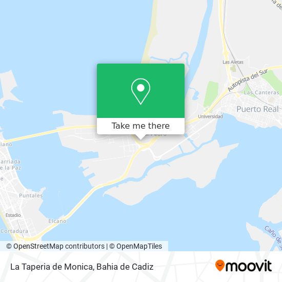 mapa La Taperia de Monica