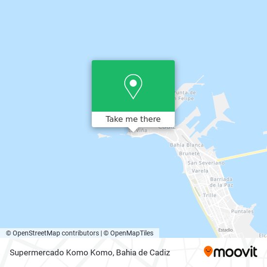 Supermercado Komo Komo map