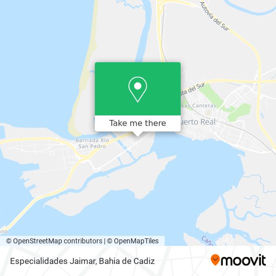 Especialidades Jaimar map