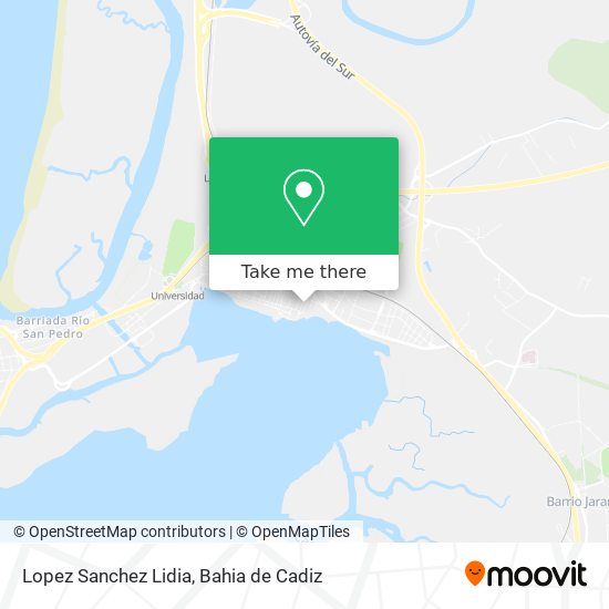 Lopez Sanchez Lidia map