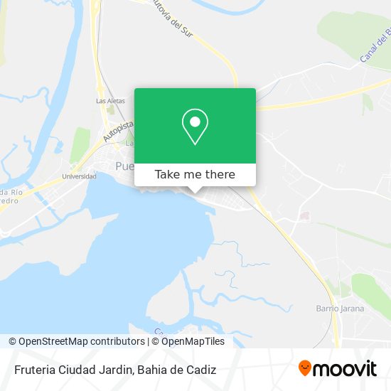 Fruteria Ciudad Jardin map