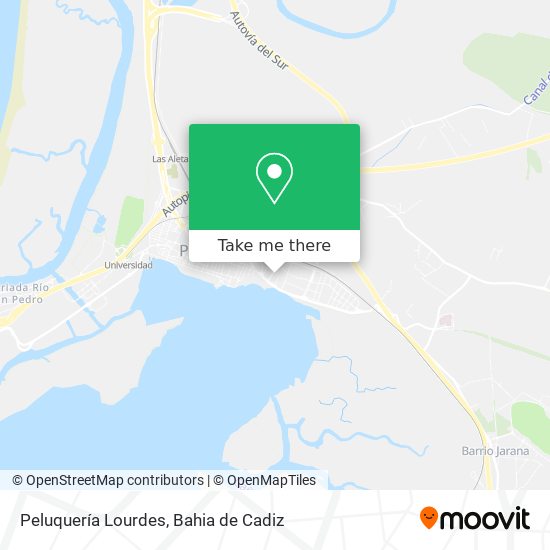 Peluquería Lourdes map