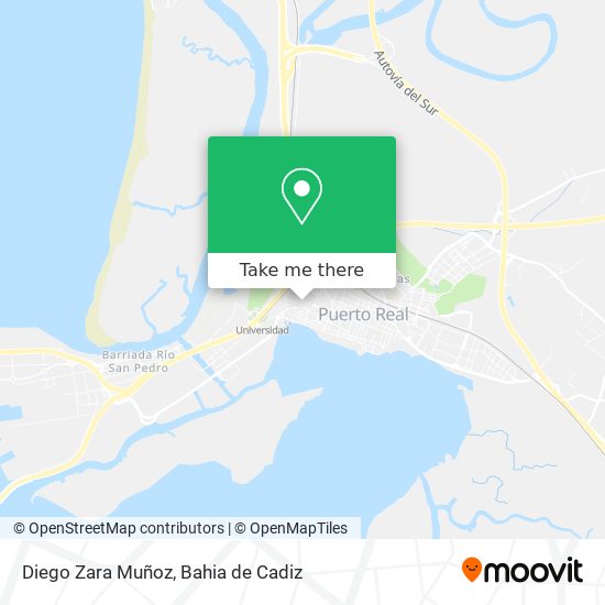 Diego Zara Muñoz map