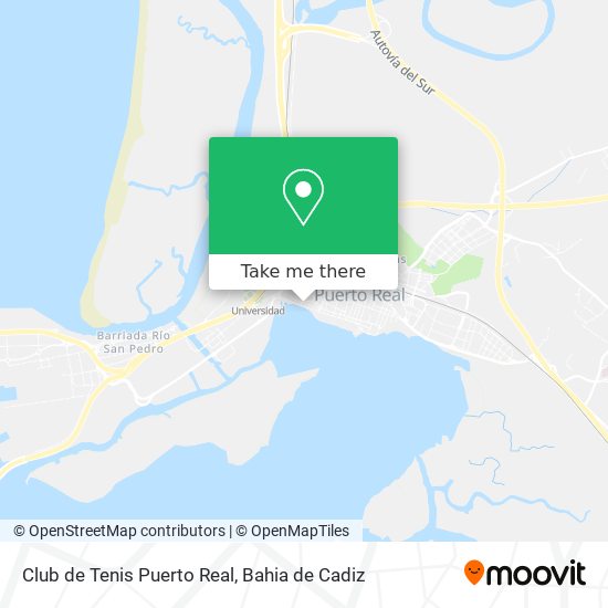 Club de Tenis Puerto Real map