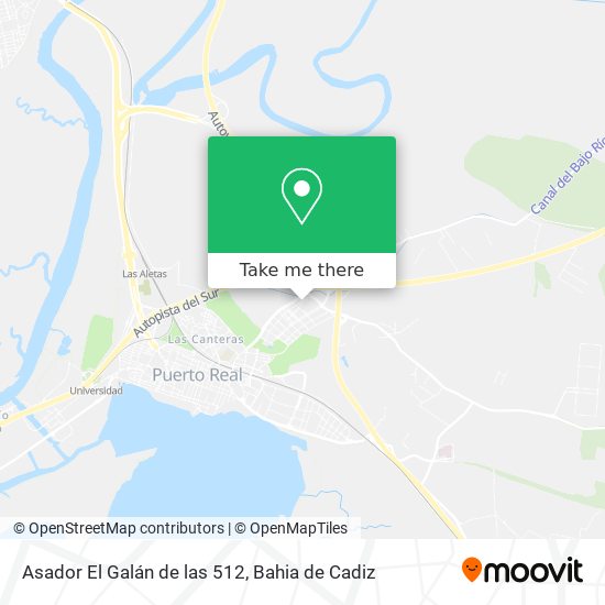 Asador El Galán de las 512 map