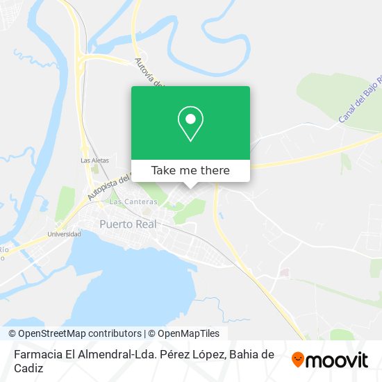 Farmacia El Almendral-Lda. Pérez López map