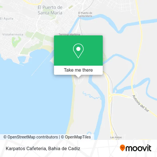 Karpatos Cafeteria map