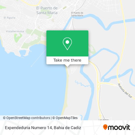 Expendeduria Numero 14 map