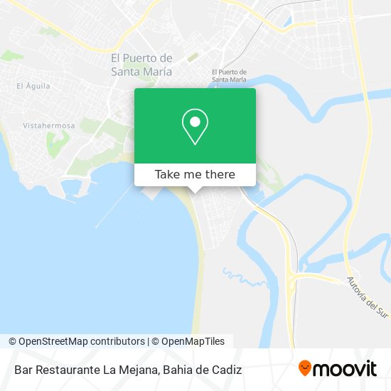 Bar Restaurante La Mejana map