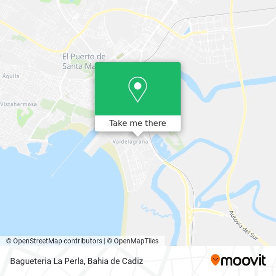 Bagueteria La Perla map