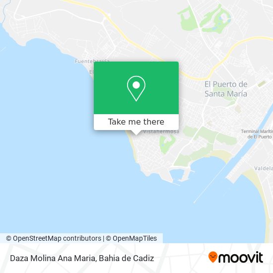 Daza Molina Ana Maria map