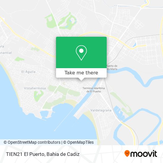 TIEN21 El Puerto map