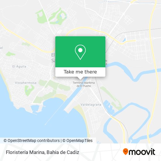 How to get to Floristería Marina in El Puerto De Santa María by Bus or  Train?