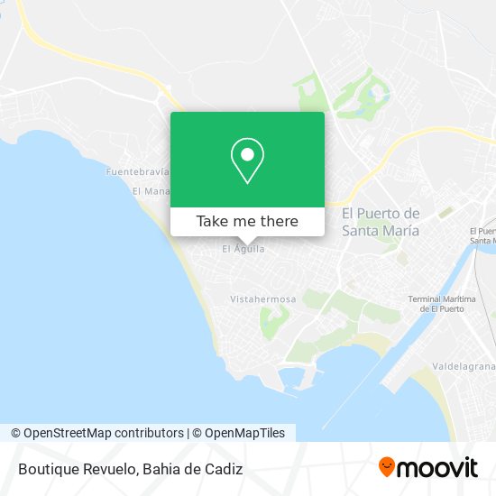 Boutique Revuelo map