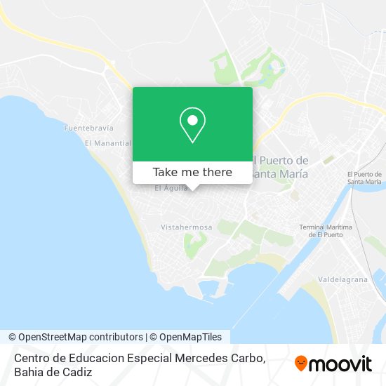 mapa Centro de Educacion Especial Mercedes Carbo
