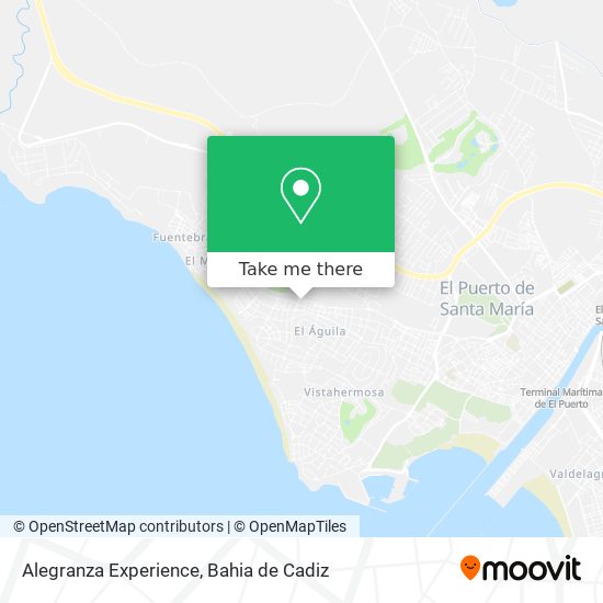 Alegranza Experience map