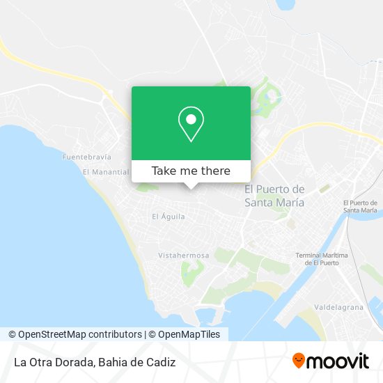 La Otra Dorada map