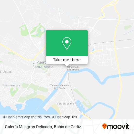 Galería Milagros Delicado map