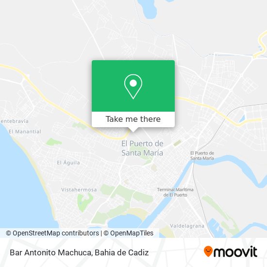 Bar Antonito Machuca map