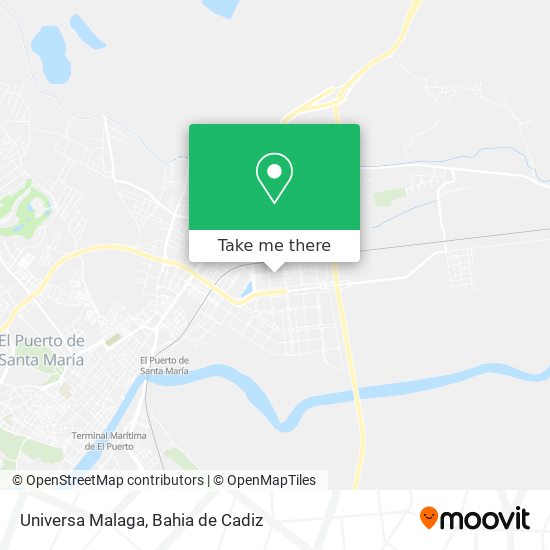 Universa Malaga map