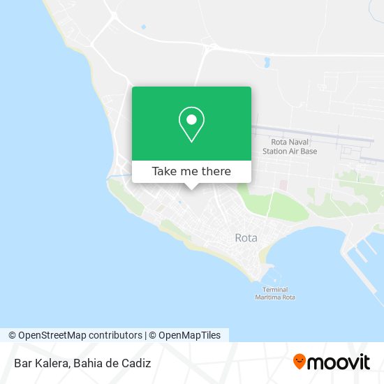 Bar Kalera map