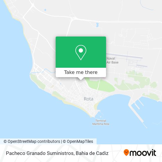 Pacheco Granado Suministros map