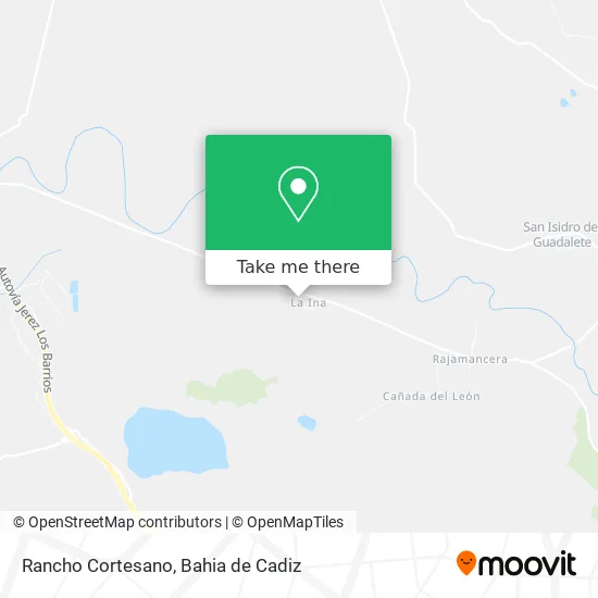 Rancho Cortesano map