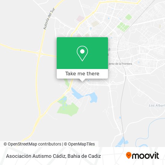 Asociación Autismo Cádiz map