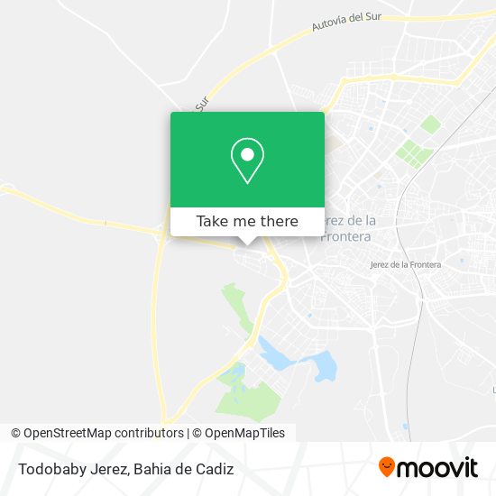 Todobaby Jerez map