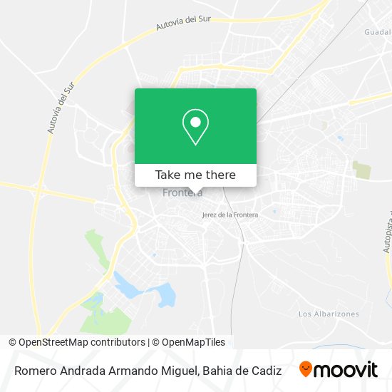 Romero Andrada Armando Miguel map